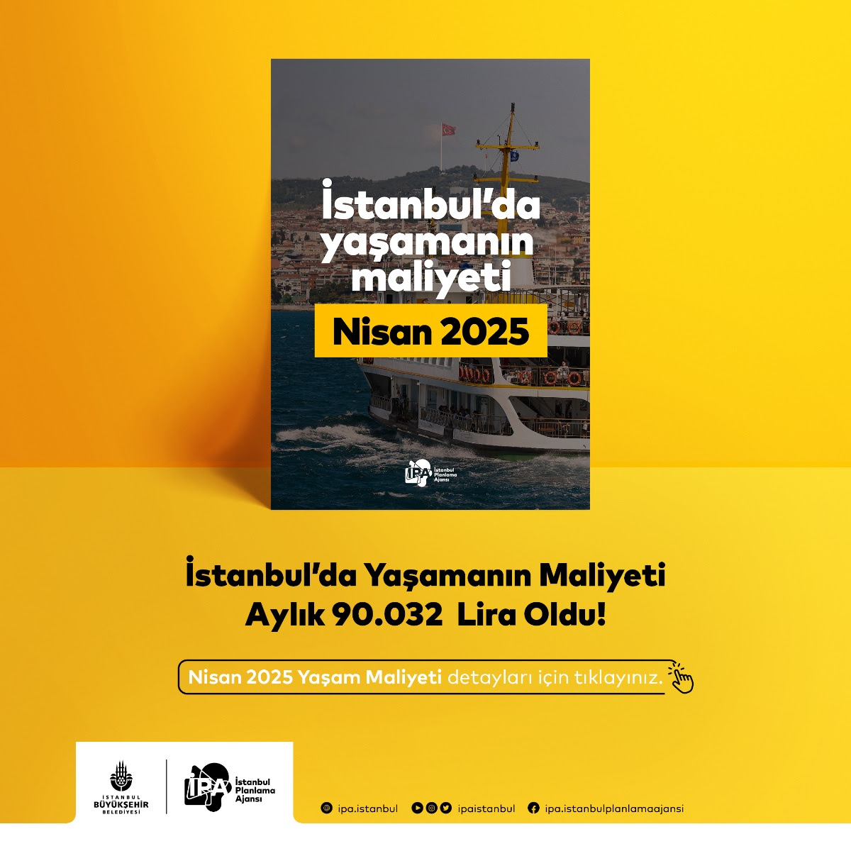 ipa istanbulda dort kisilik bir ailenin ortalama yasam maliyeti 90 bin 32 lira 0