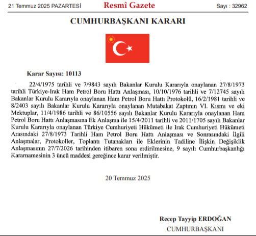 50 yillik anlasma sona eriyor turkiye irak petrol hatti kapaniyor 0