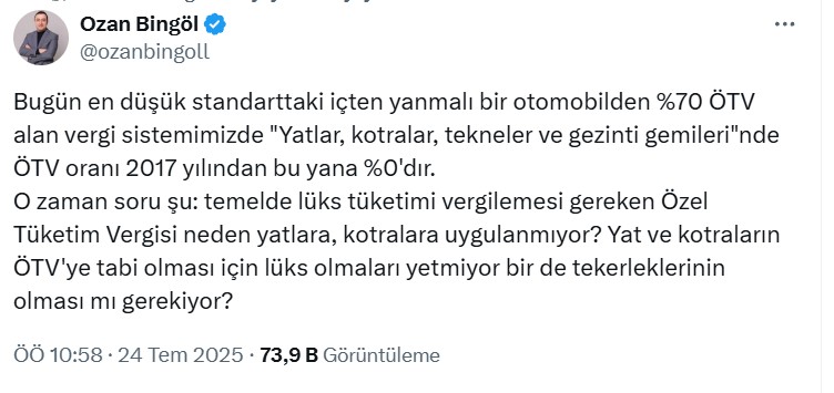 otv adaletsizligine tepkiler buyuyor kim ne dedi 0 ayTkcOpe