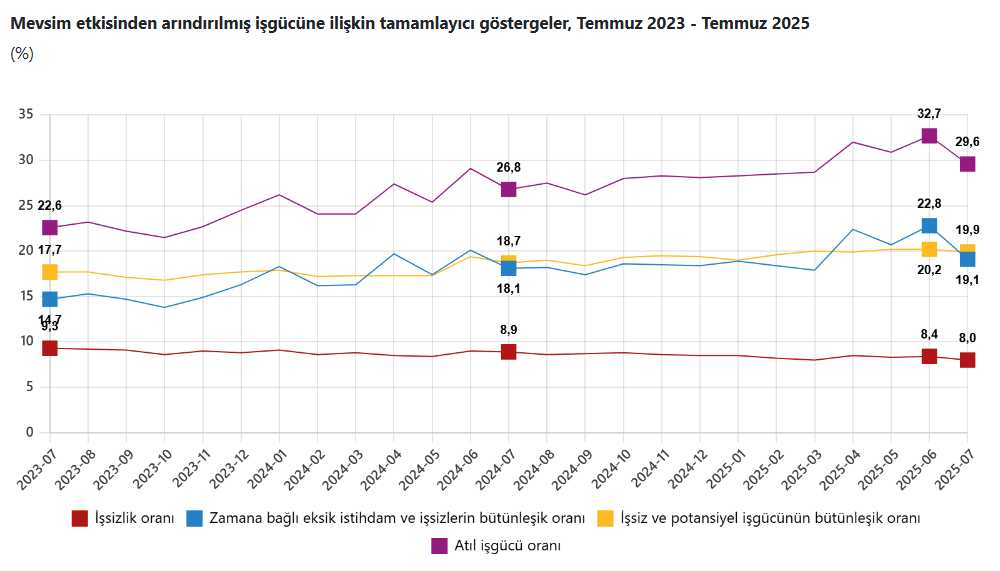 tuike gore issizlik dustu ama ne hikmetse istihdam ayni kaldi 0