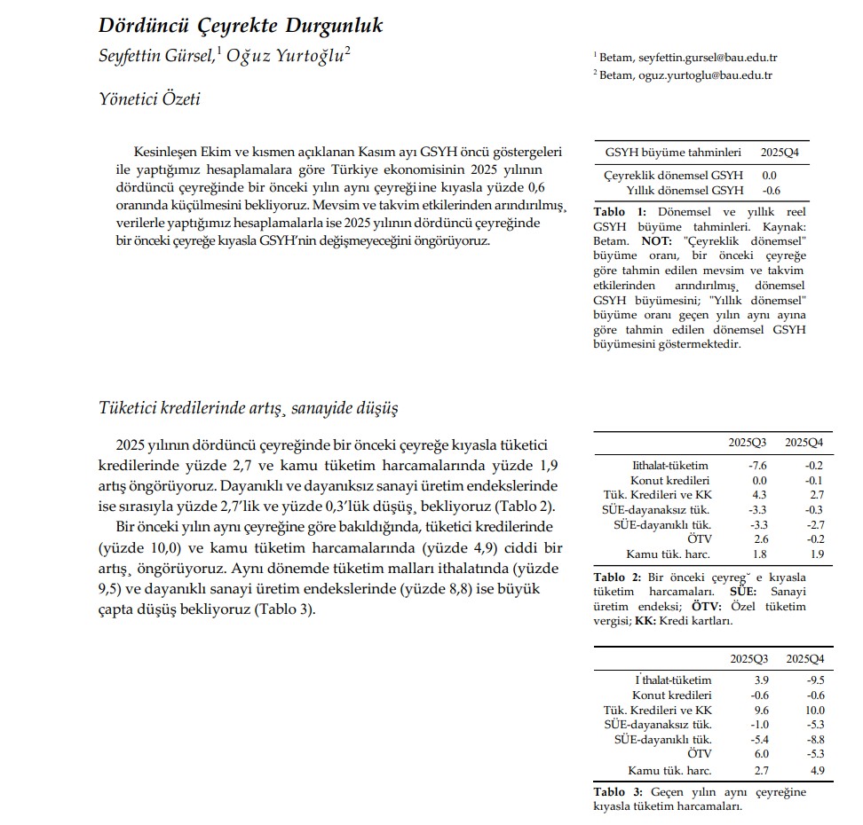 betam raporu turkiye ekonomisi buyume tahminini acikladilar 0
